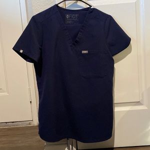 Figs Scrubs Set - Datk Blue
